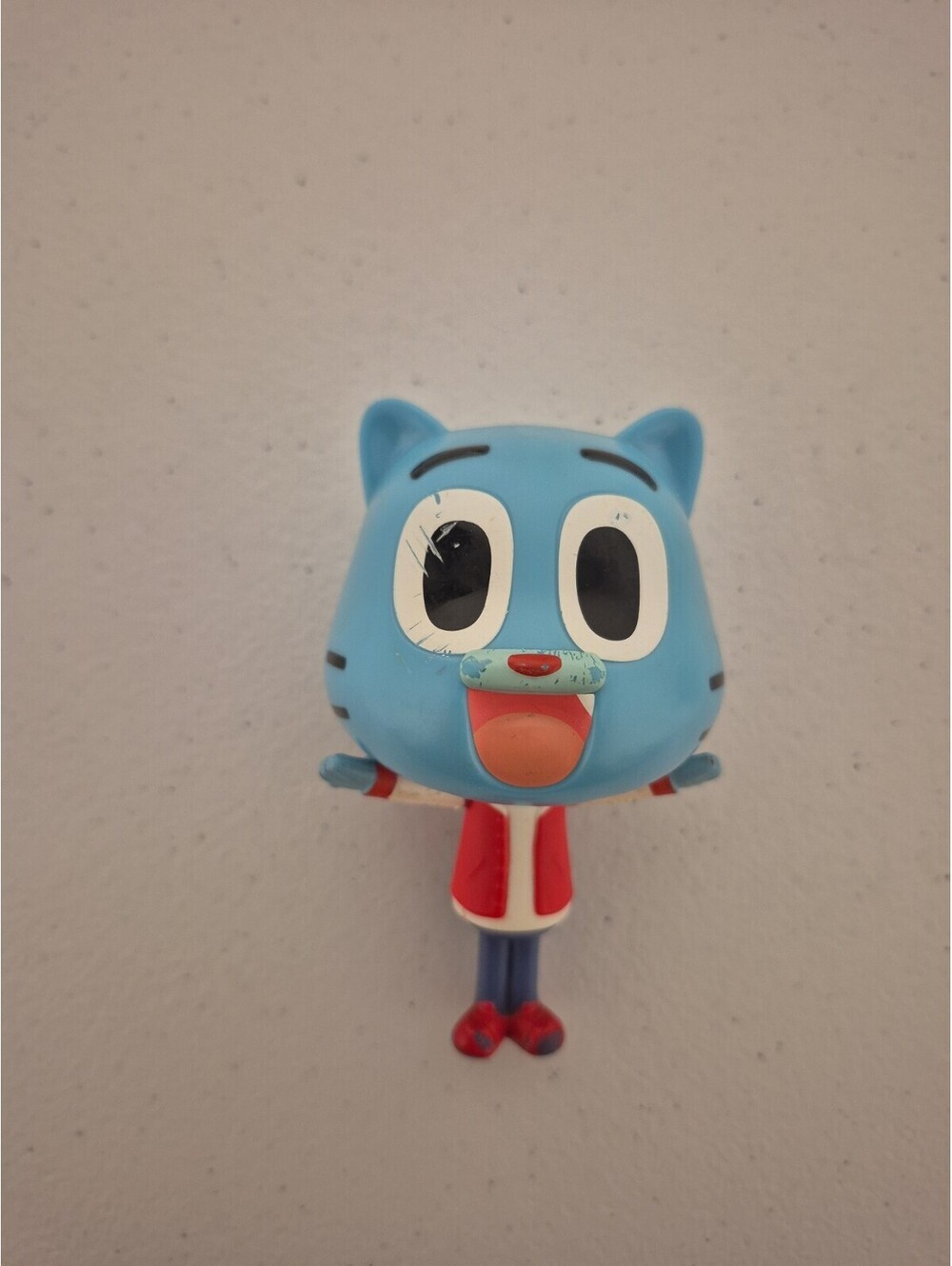 Cartoon Network Blue Gumball Cat McDonald's Happy Meal Toy 2018 case